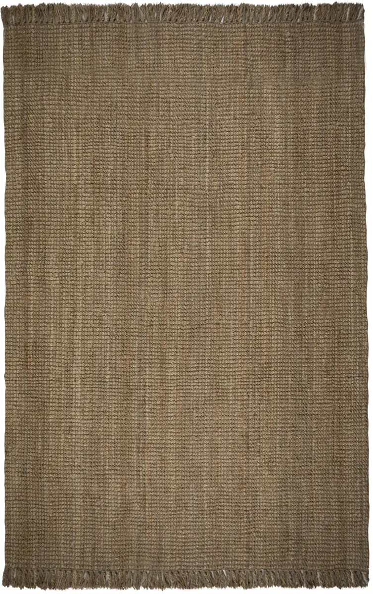 

Ковер FLAIR RUGS "Jute Boucle", прямоугольный, из 100% джута, с бахромой из натуральных волокон 120х170 см, цвет natur