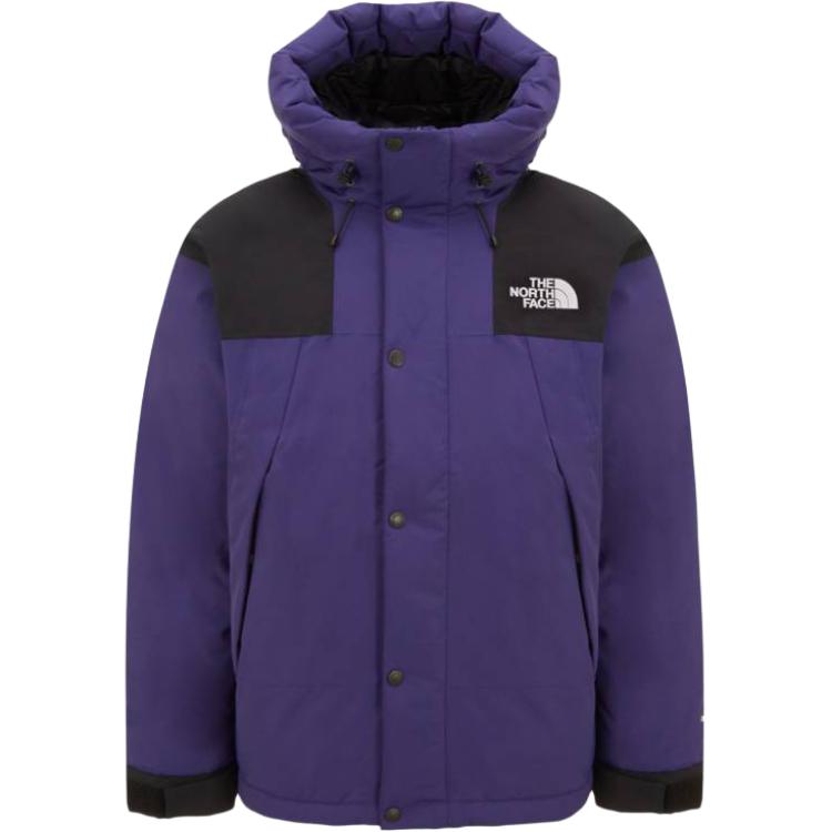 

THE NORTH FACE Мужская пуховая куртка черно-фиолетовая, Black Purple
