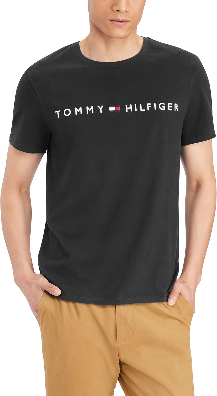 

Мужская футболка с логотипом Tommy Hilfiger Essential Flag, Th Deep Black, Черный, Мужская футболка с логотипом Tommy Hilfiger Essential Flag, Th Deep Black