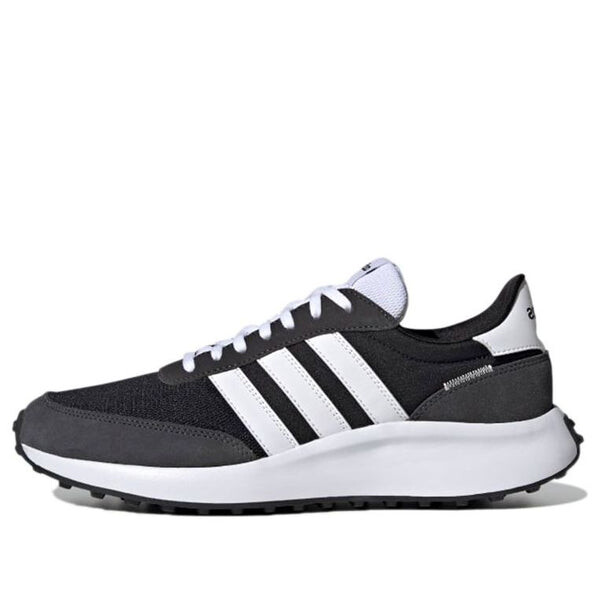 

Кроссовки run 70s 'black white carbon' Adidas, черный