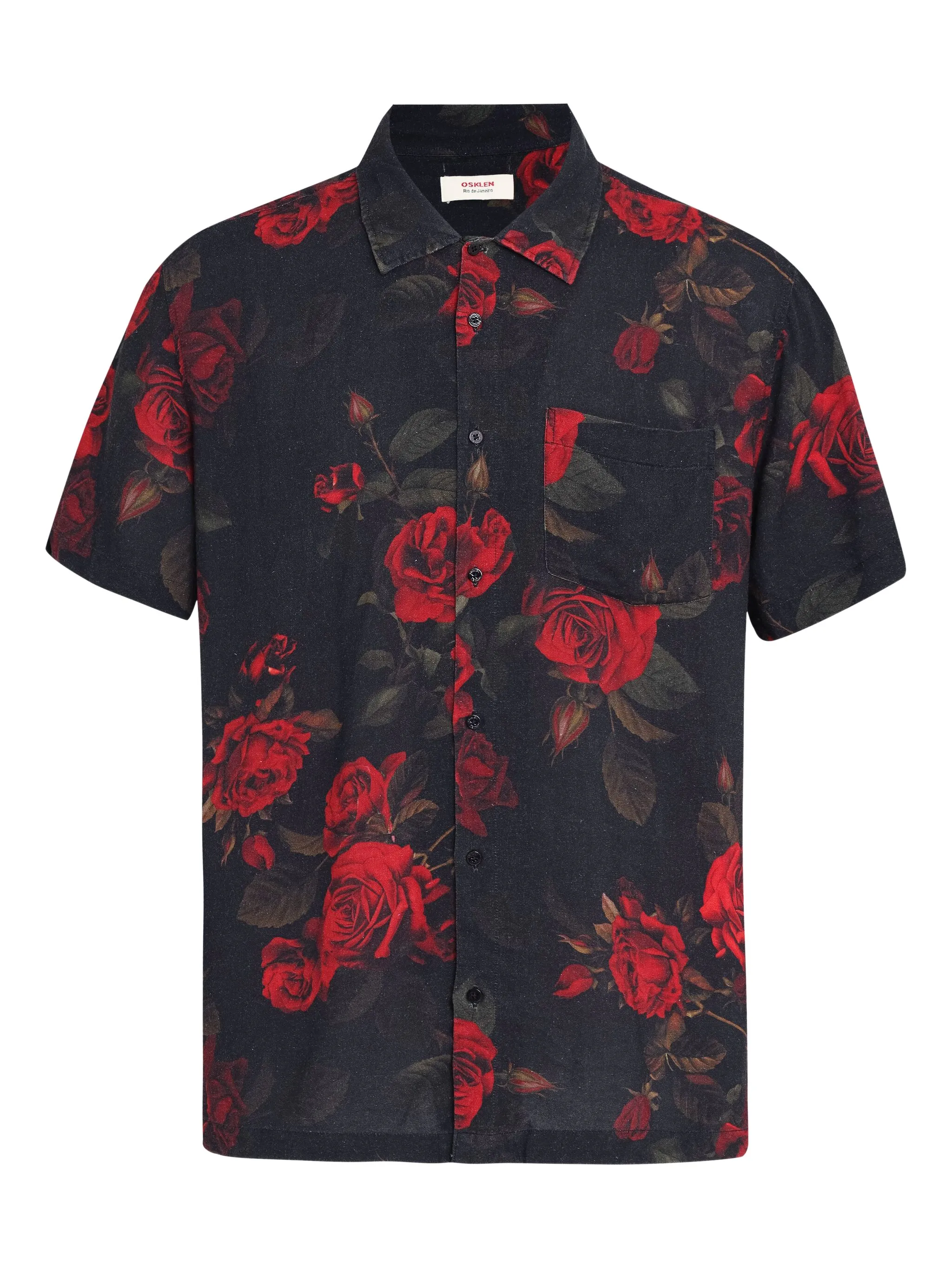 

Рубашка Vintage Rose Osklen, черный