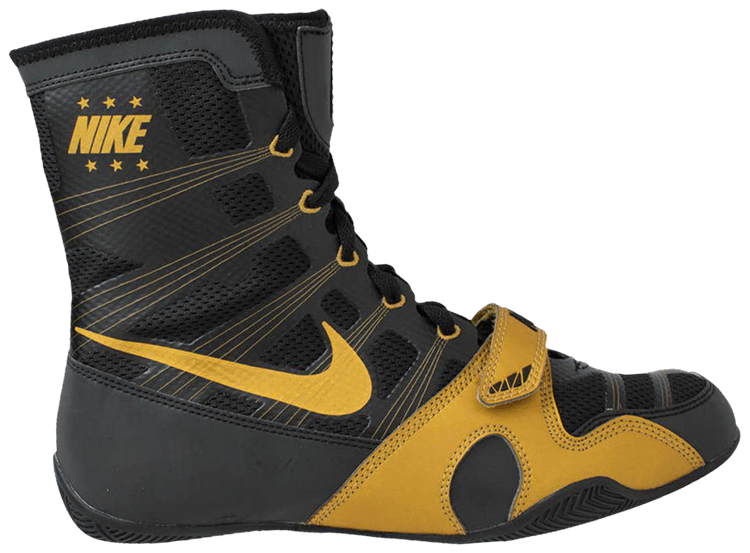 

Кроссовки Nike HyperKO 'Black Metallic Gold', черный