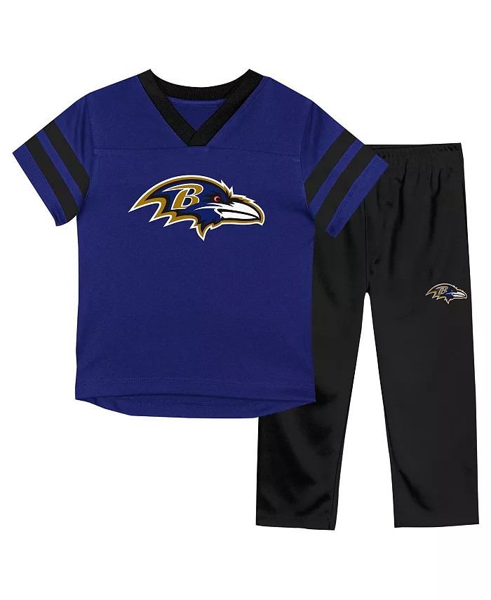 

Комплект из 2 предметов: футболка и штаны Baltimore Ravens для малышей Outerstuff