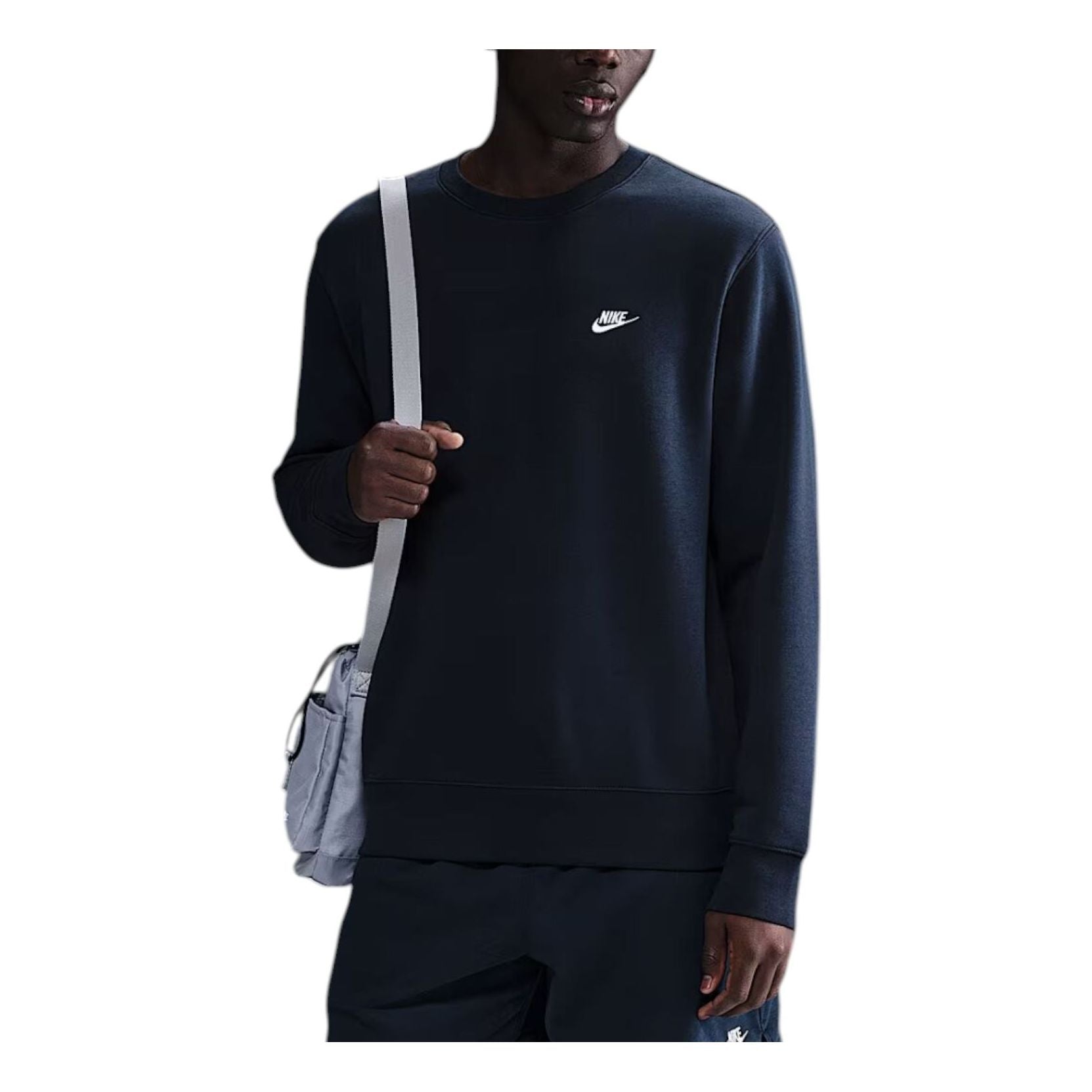 

Nike Club Fleece Crew 'Obsidian White'