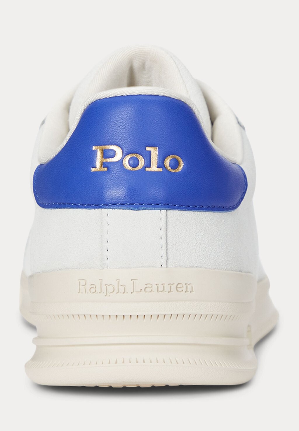 Кроссовки HERITAGE COURT II SUEDE SNEAKER UNISEX Polo Ralph Lauren, белый — фото 2