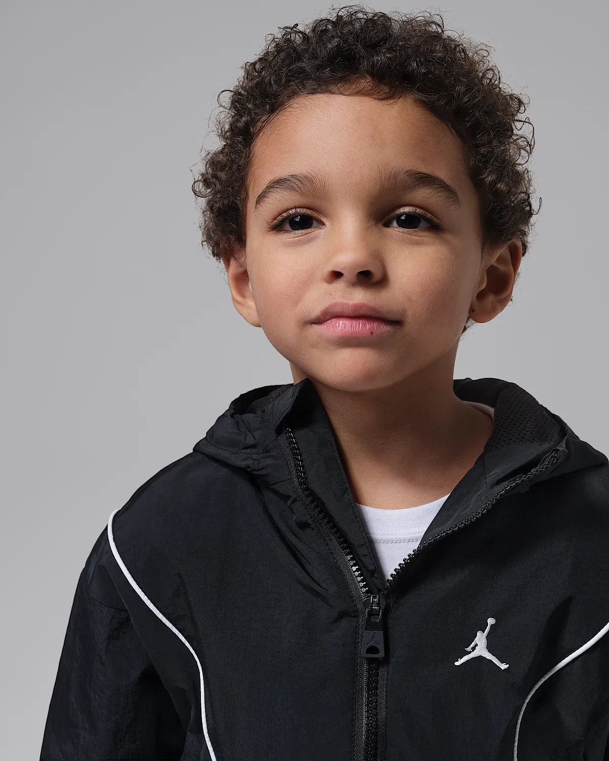 Детская ветровка Jordan Essential Draft, Black — фото 3