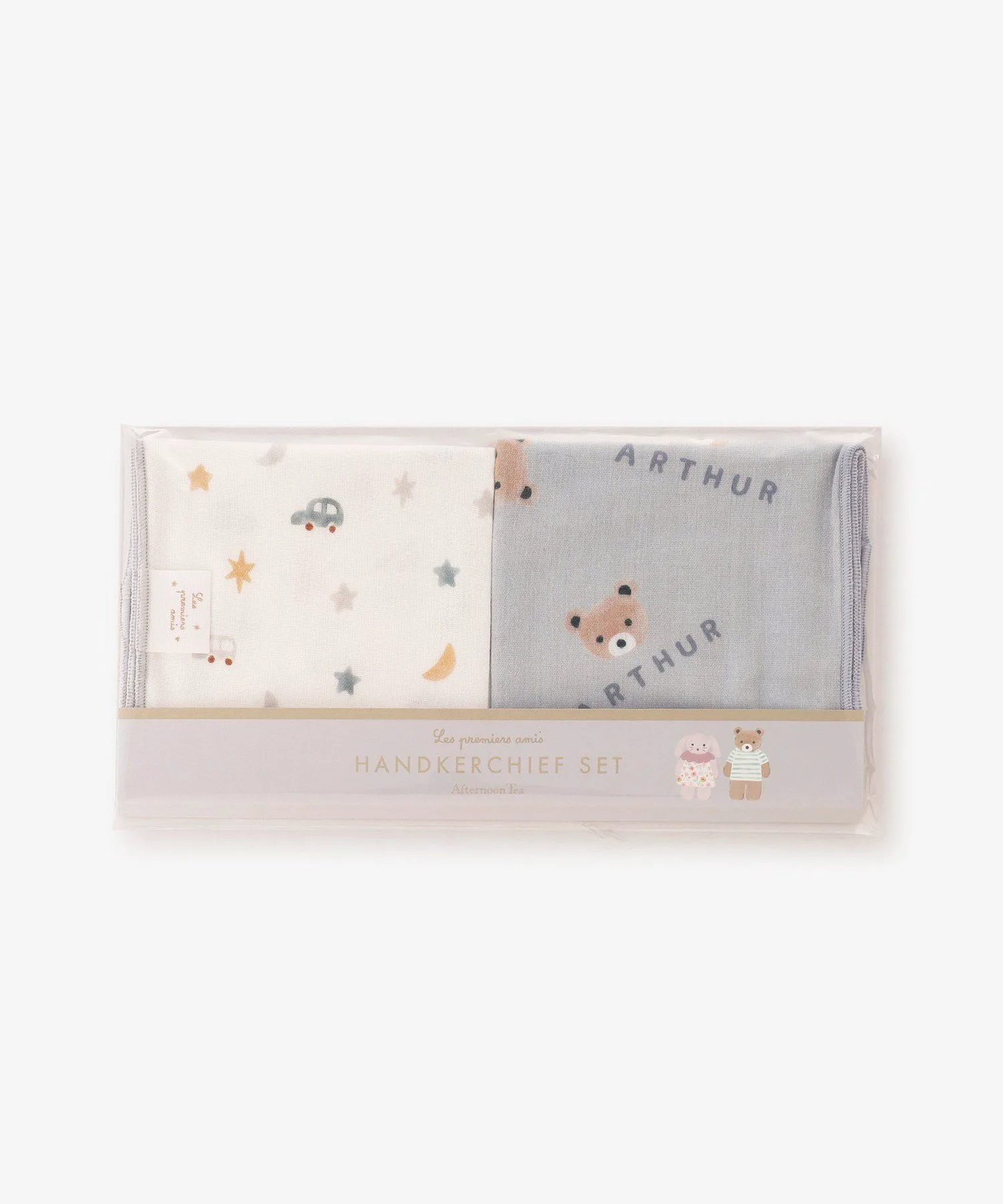 Комбинезон Набор из 2 марлевых листов / Le Premier Zami Afternoon Tea Living, blue