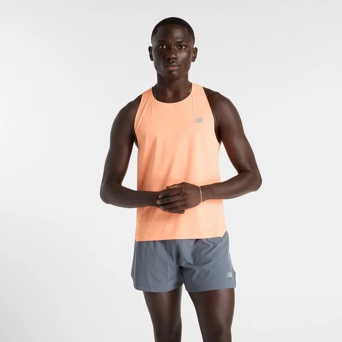 

Мужская футболка MT51205HMO New Balance, светло-оранжевый