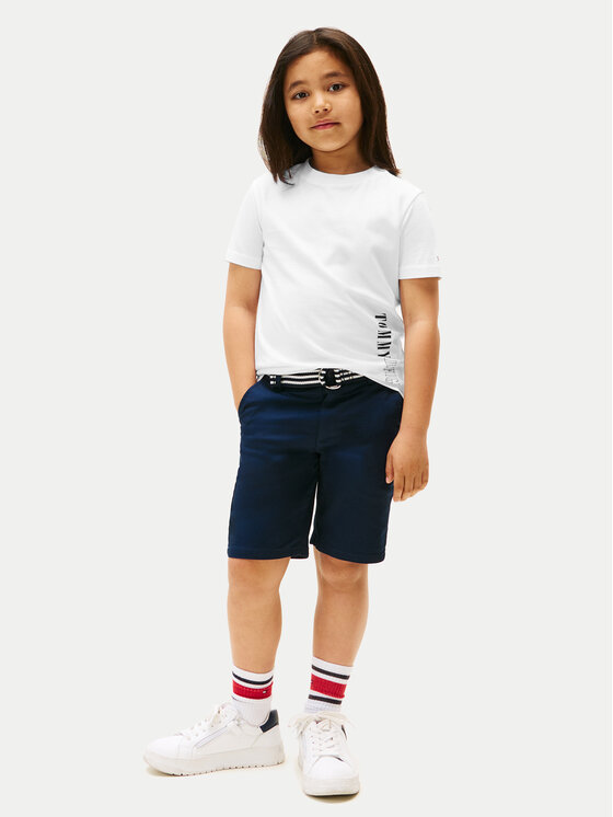 Футболка обычного кроя Graphic KB0KB09870 Tommy Hilfiger, белый — фото 2