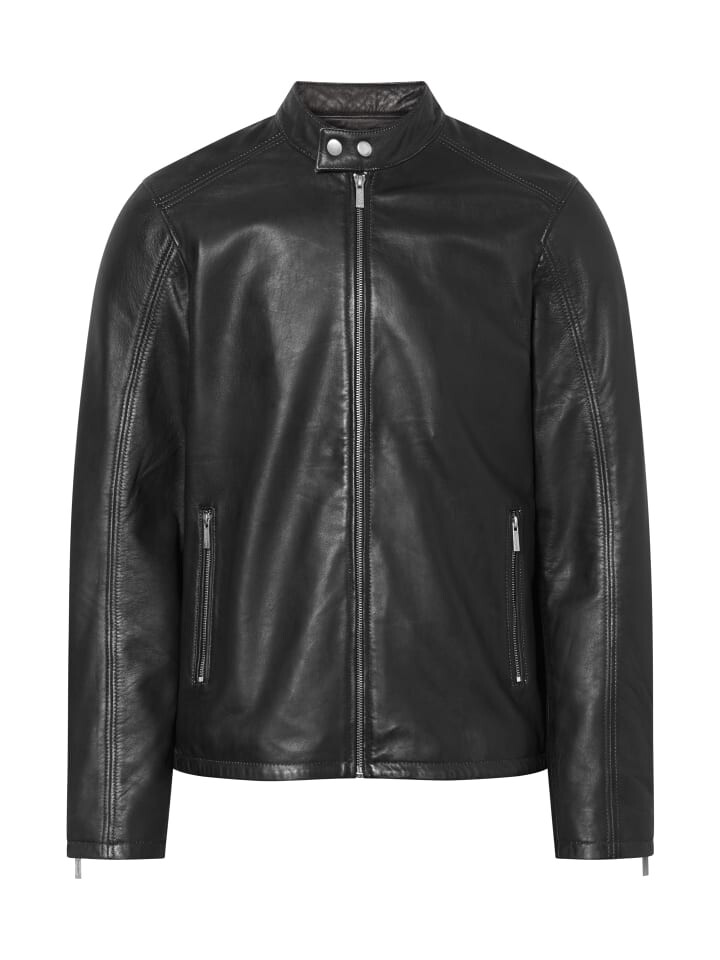 

Кожаная куртка Bolongaro Trevor Lederjacke ARTHUR RACER, черный
