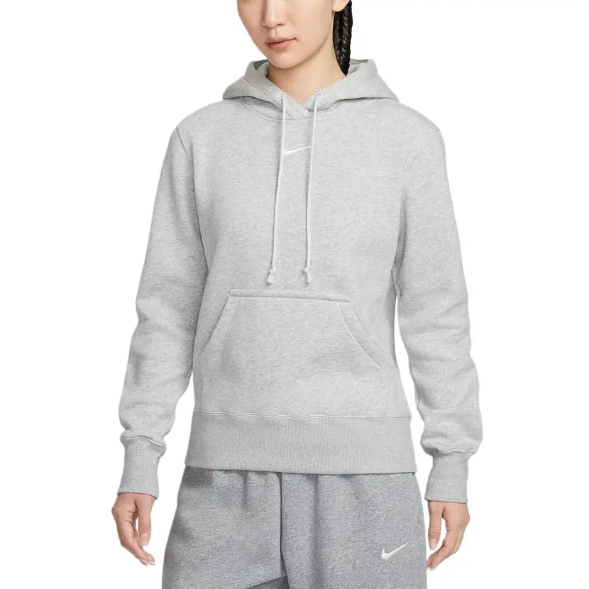 

Nike Женская толстовка серого цвета с капюшоном, средней толщины, Серый, Nike Женская толстовка серого цвета с капюшоном, средней толщины