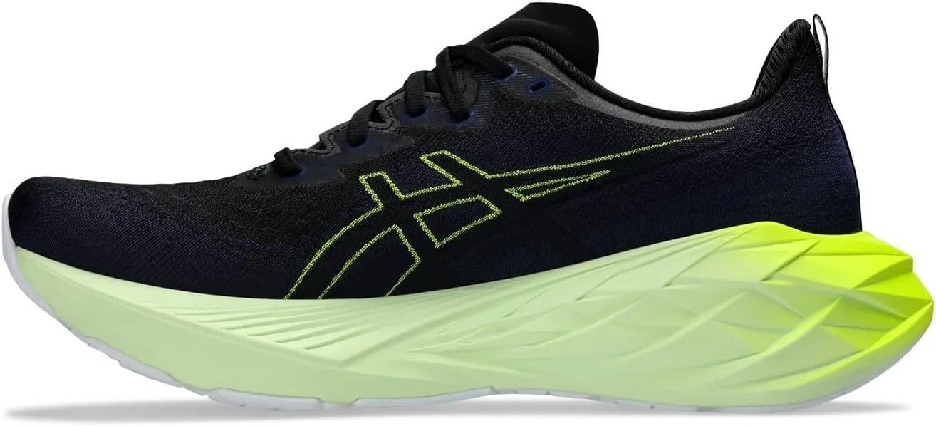 Беговые кроссовки ASICS Novablast 4, широкая ширина, синий — фото 2