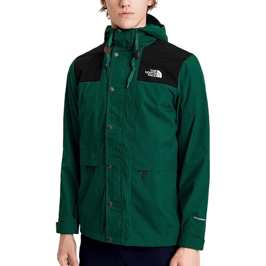 

Куртка унисекс зеленая The North Face, зеленый