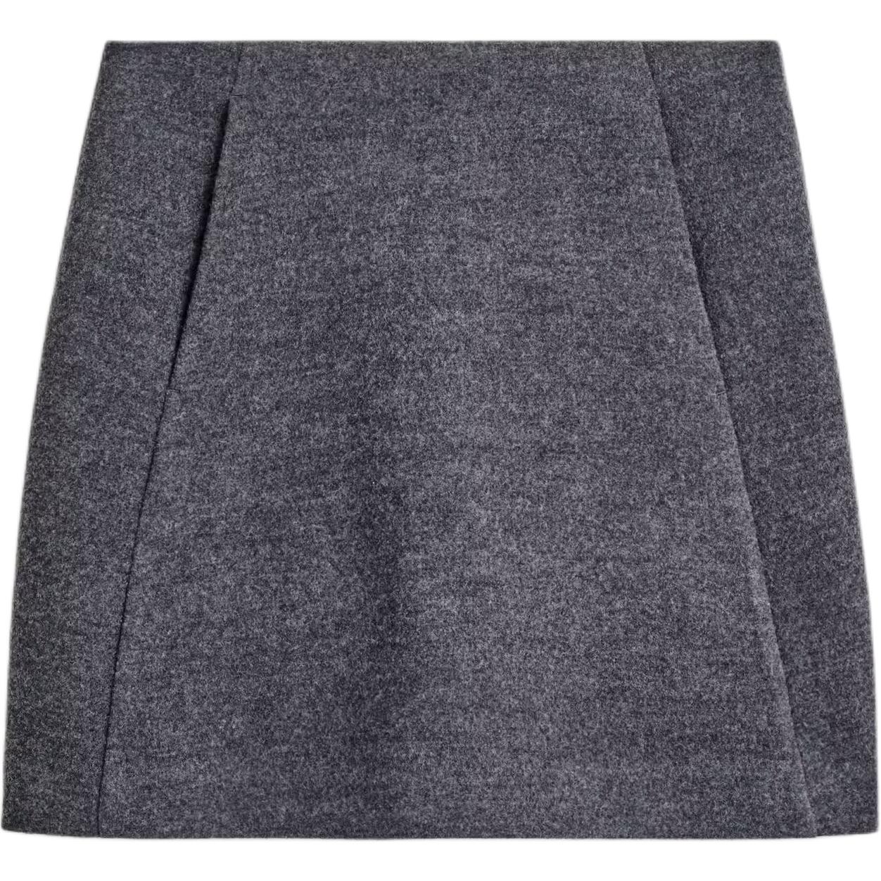 

Повседневная короткая юбка женская COS, серый