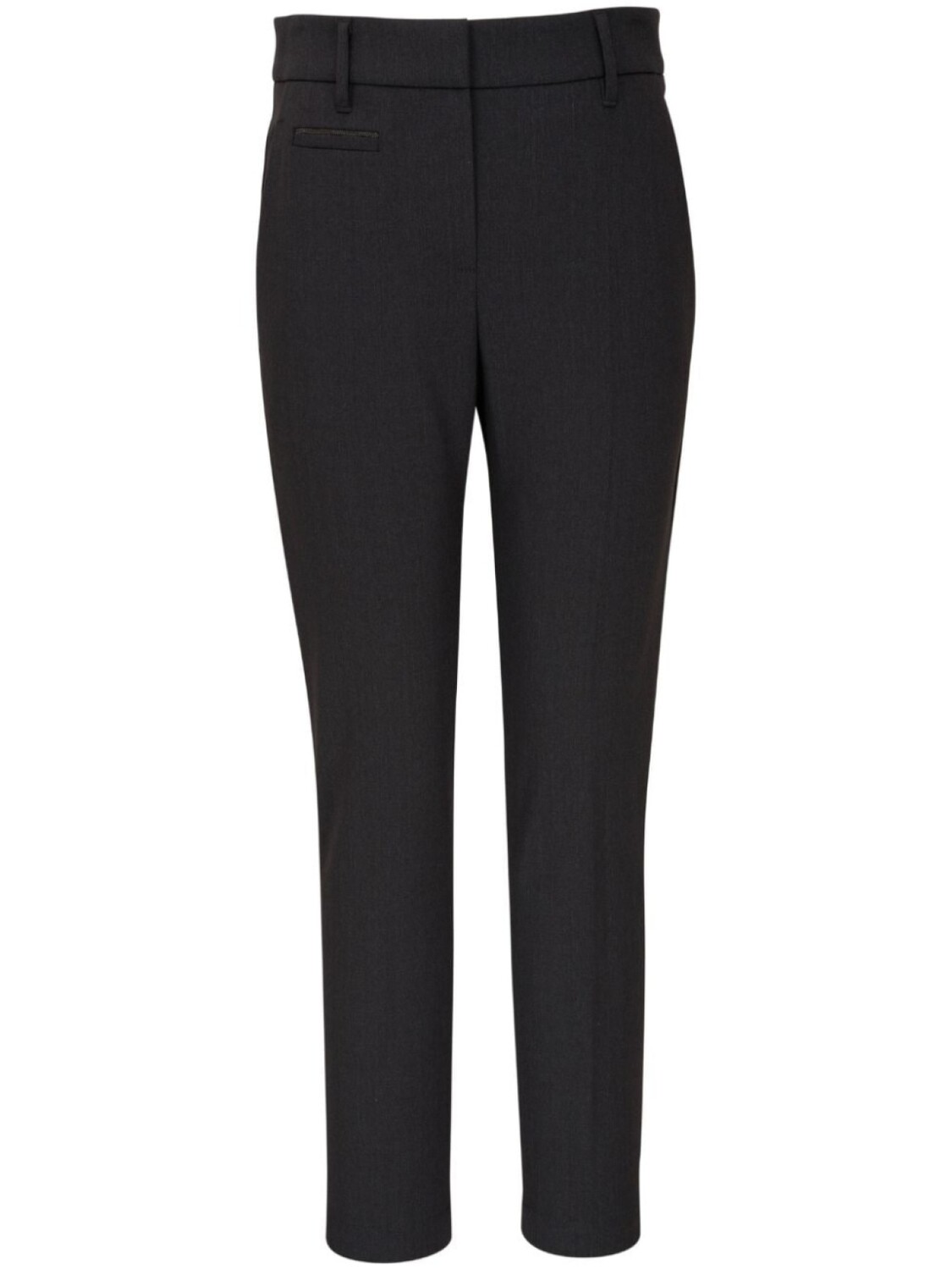 

Brunello Cucinelli прямые брюки строгого кроя, черный