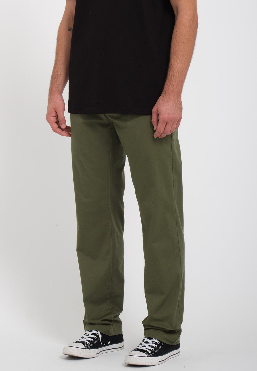 

Брюки Frickin Modern Volcom, цвет squadron green