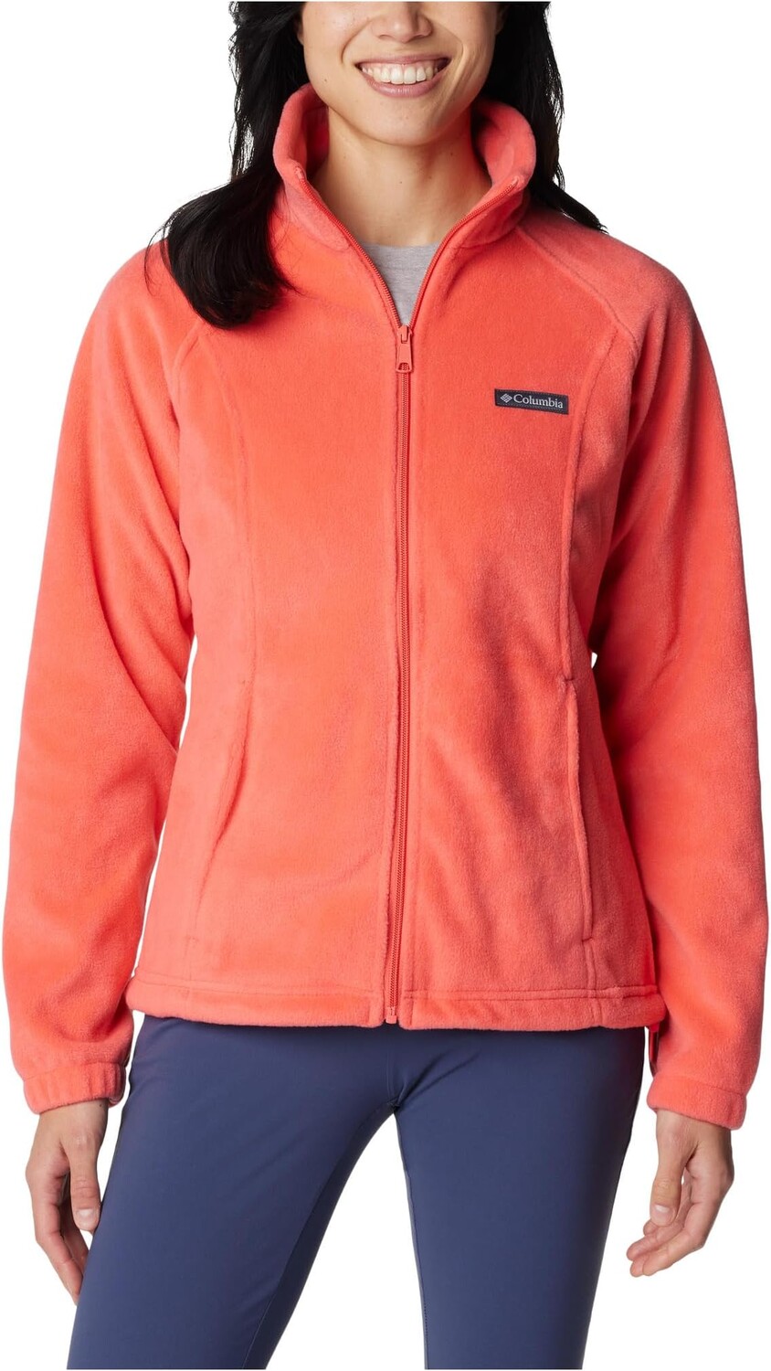 

Толстовка Columbia Benton Springs Full Zip, цвет Juicy
