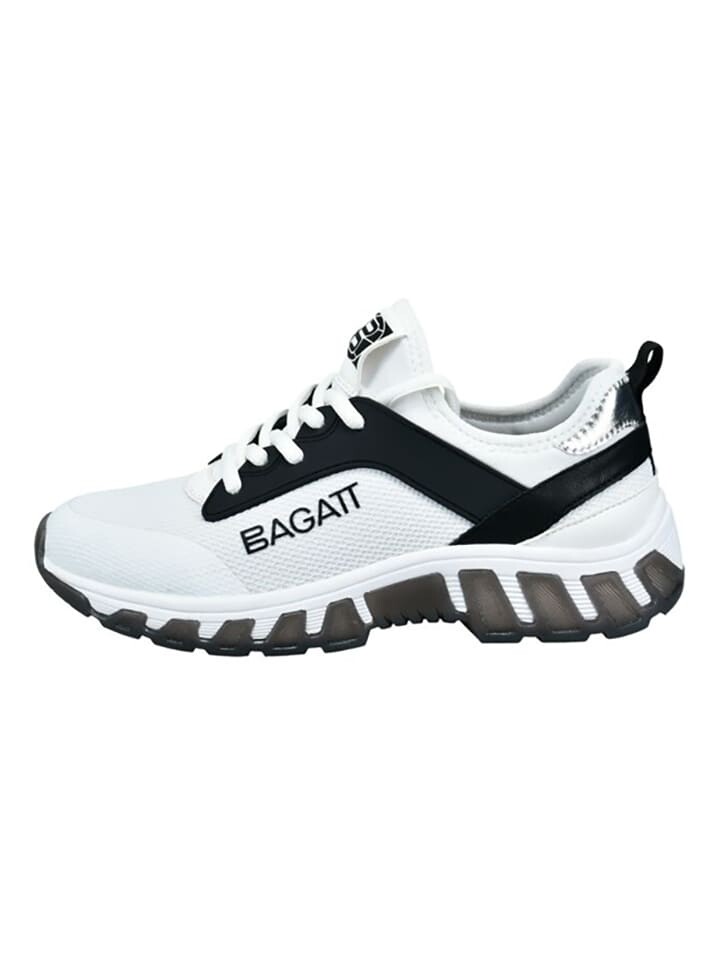 

Низкие кроссовки Bagatt, белый/черный