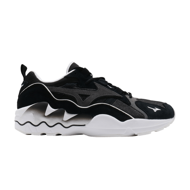 

Кроссовки Mizuno Wave Rider 1 S 'Black White', черный