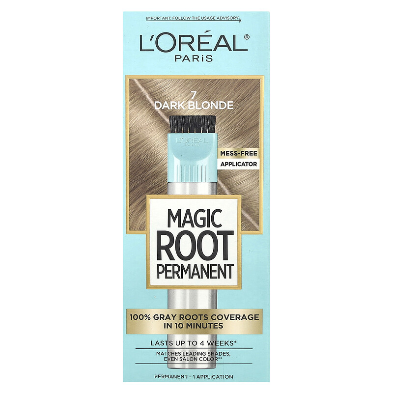

L'Oréal, Перманент Magic Root, 7 темных блондов, 1 применение