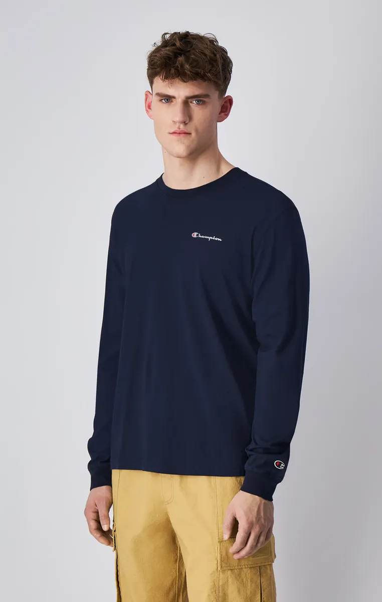 

Рубашка Champion с длинными рукавами "Crewneck Long Sleeve T-Shirt", цвет Nny