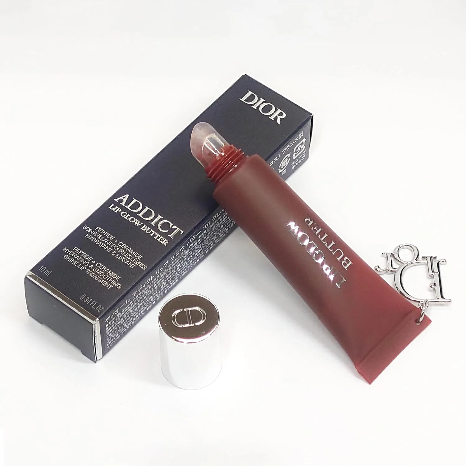 Блеск для губ Dior Addict Lip Grow Butter, оттенок 104 Black Cherry, 10 мл — фото 3