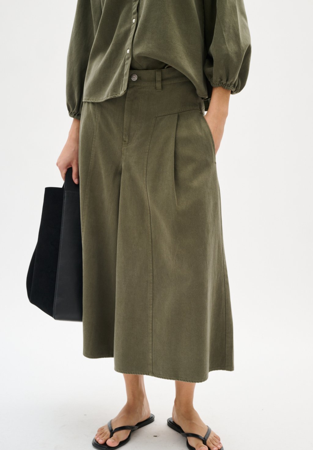 

Брюки BALLARIIW InWear, оливковый