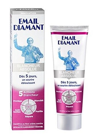 Отбеливающая зубная паста, 75 мл Laboratoires Email Diamant