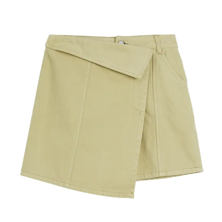 

Повседневная короткая юбка женская ELLE, серый зеленый