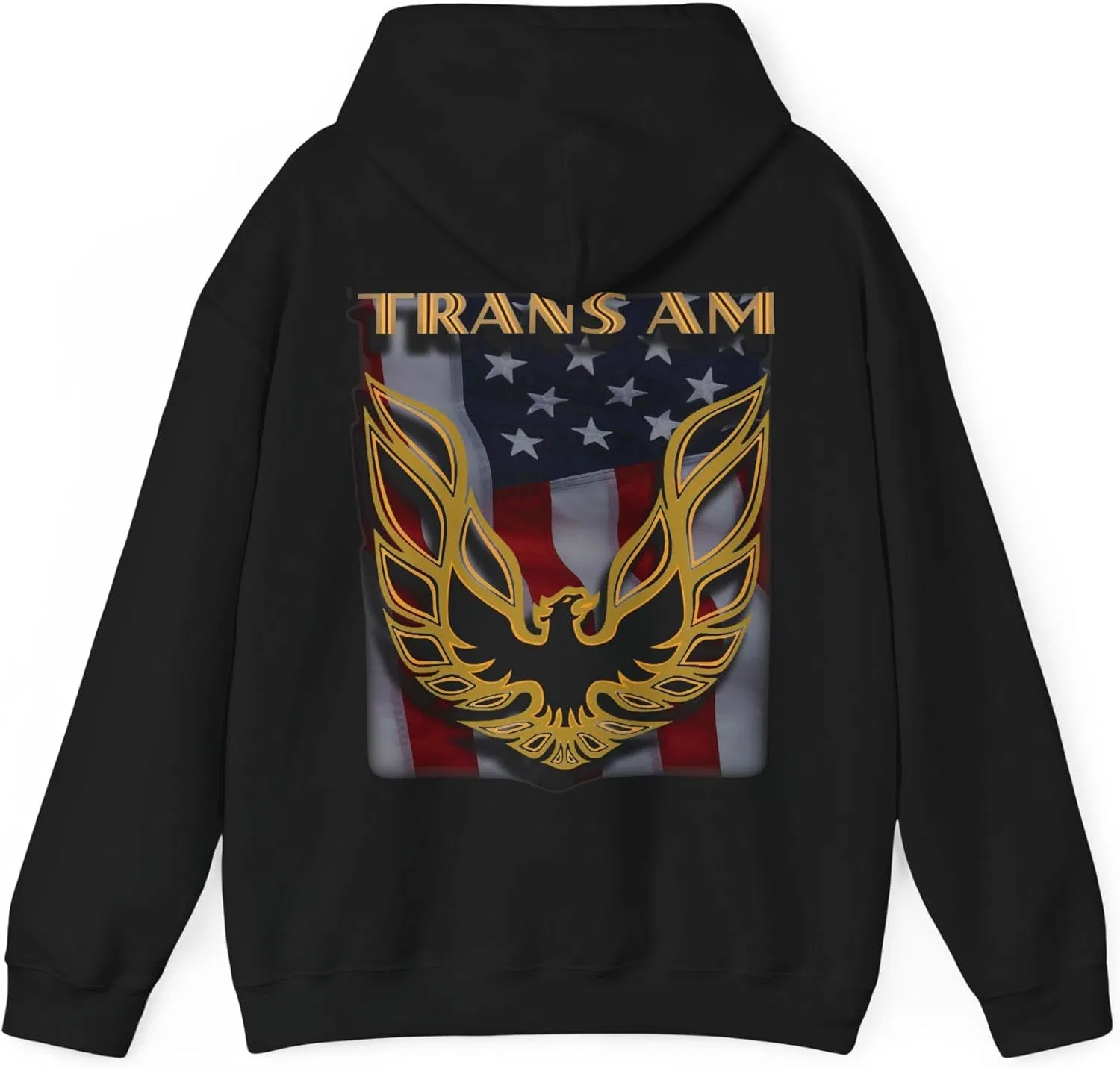 Толстовка Firebird Bird, подарок для автолюбителя Trans Am, Nova, классика, хот-род, Smokey Pullover — фото 3