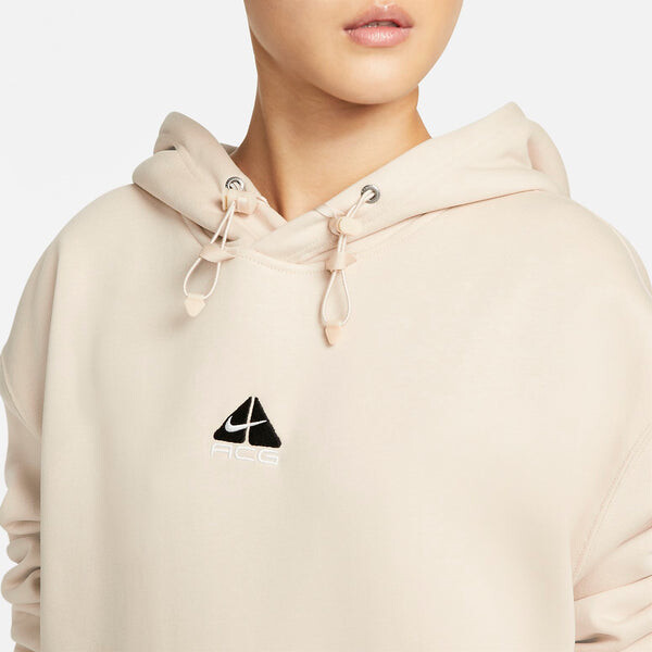 Толстовка Nike ACG Therma-Fit Pullover Fleece Hoodie Asia Sizing 'Sanddrift', цвет sanddrift/summit white/off noir — фото 4
