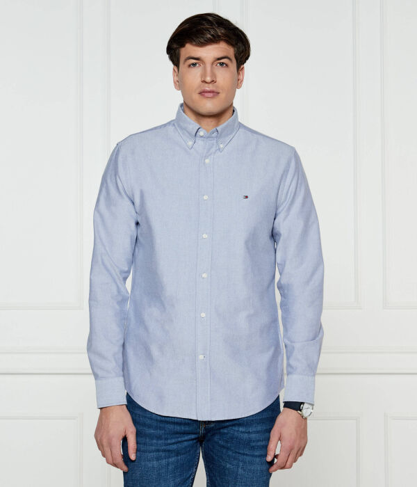 

Рубашка Оксфорд Regular fit Tommy Hilfiger, синий