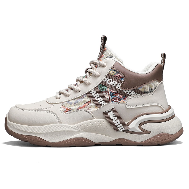 

WARRIOR Кеды Casual высокие мужские Khaki/Brown