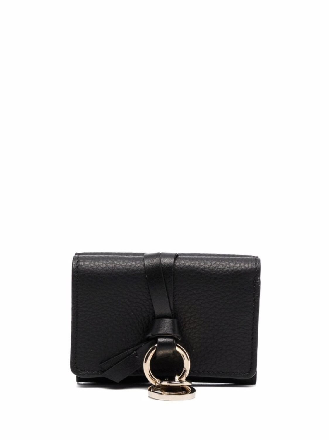 

Chloé мини-кошелек в три сложения, черный