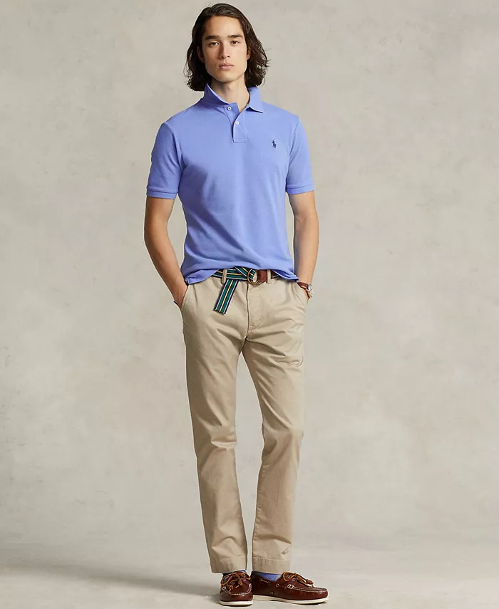 

Мужские узкие эластичные брюки чинос Polo Ralph Lauren, коричневый/бежевый