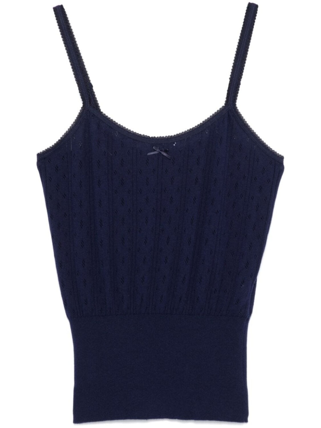 

JW Anderson ажурный топ, синий