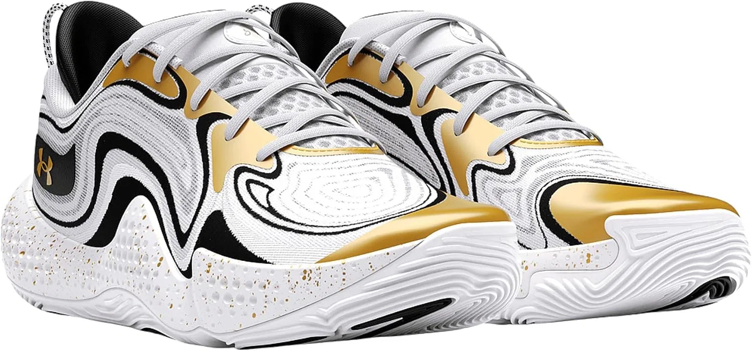 Баскетбольные кроссовки Under Armour Spawn 6, размер EU 45, 0100 White — фото 4