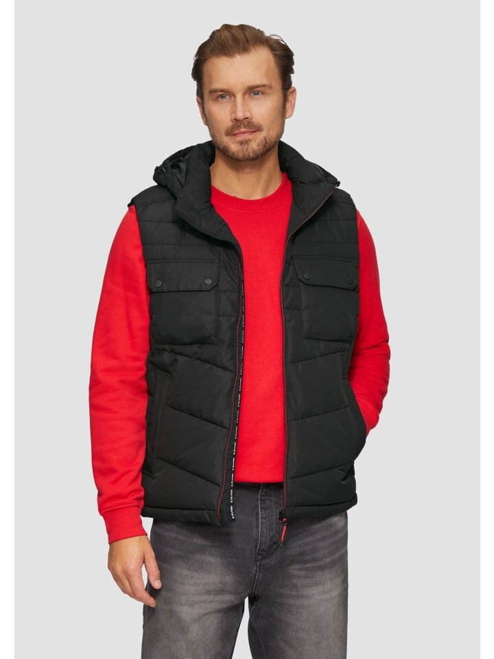 

Спортивный жилет sOliver Outdoor ärmellos, черный