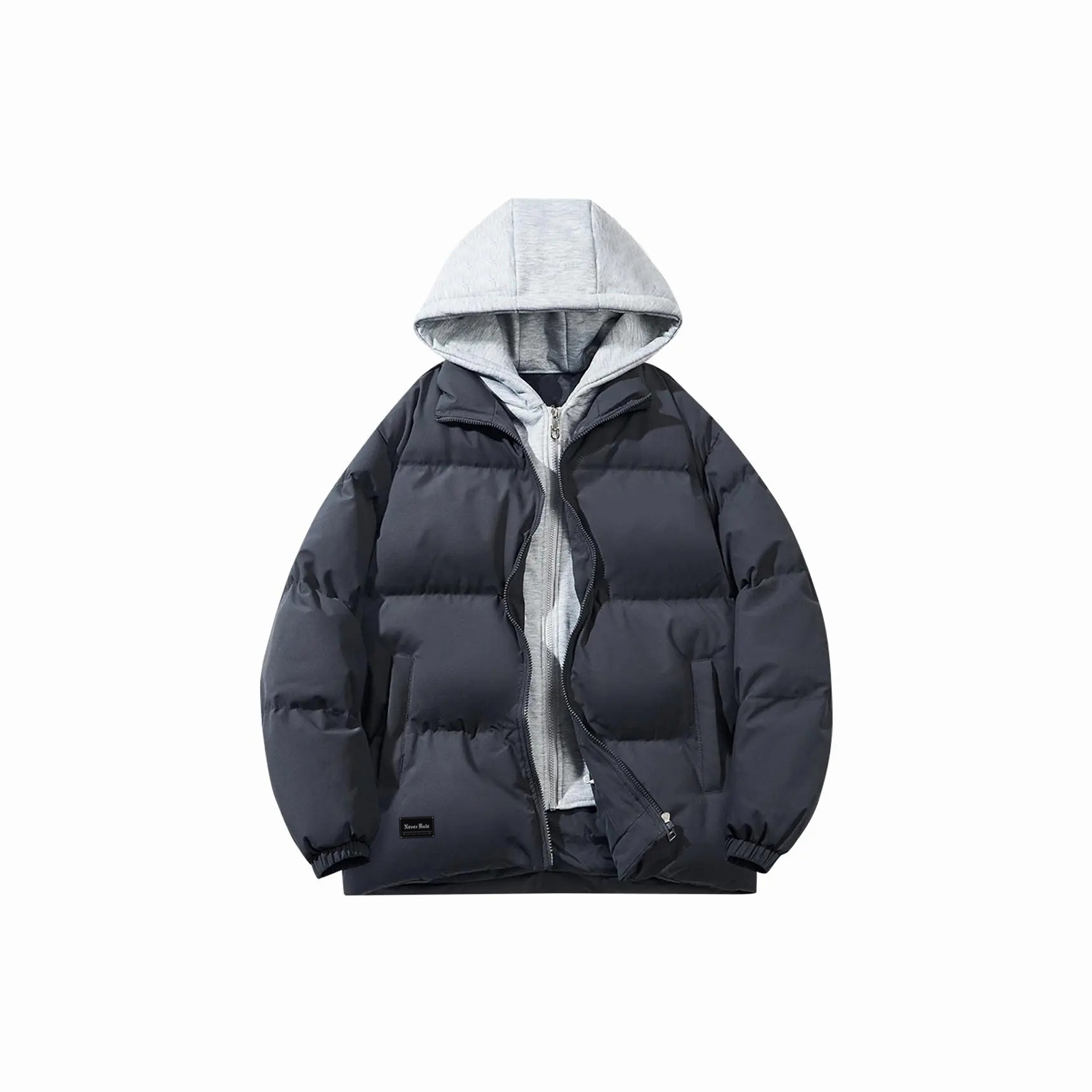 

Пуховик Women's NEVER RULE, темно-серый