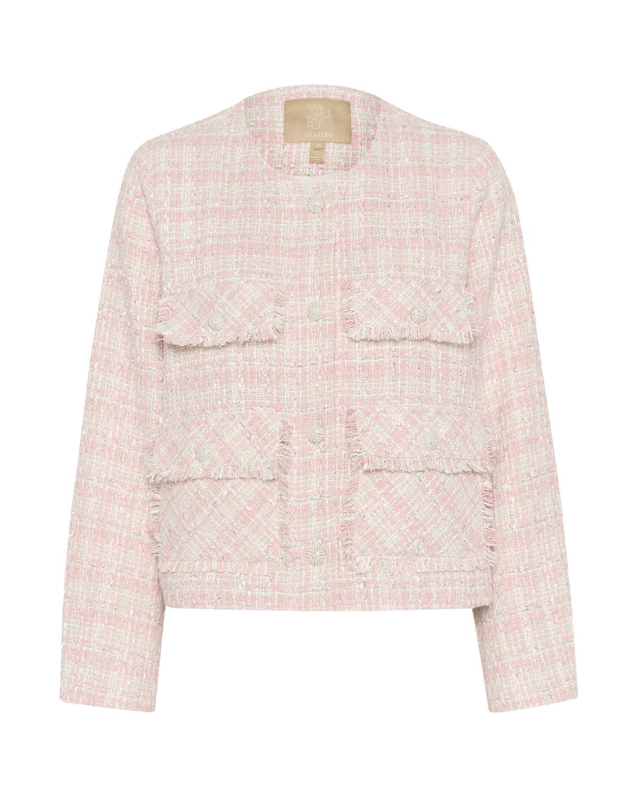 

Куртка межсезонная CULTURE Coca, розовый/белый