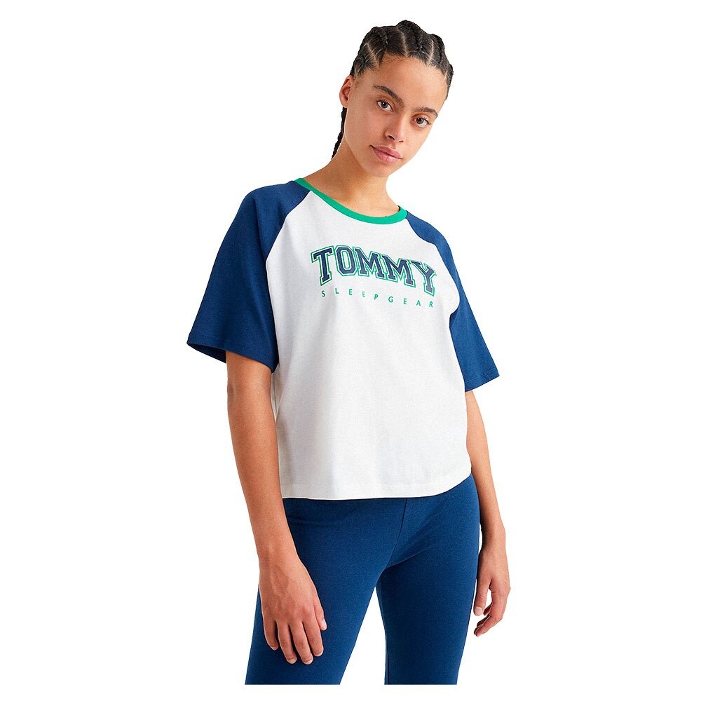 

Футболка Tommy Hilfiger UW0UW03212 Short Sleeve Crew Neck, белый