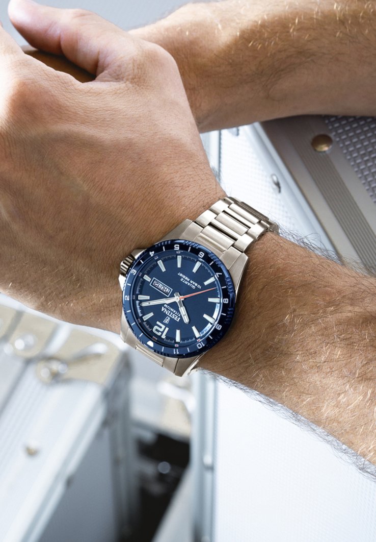 

Часы CALENDARIO Festina, синий
