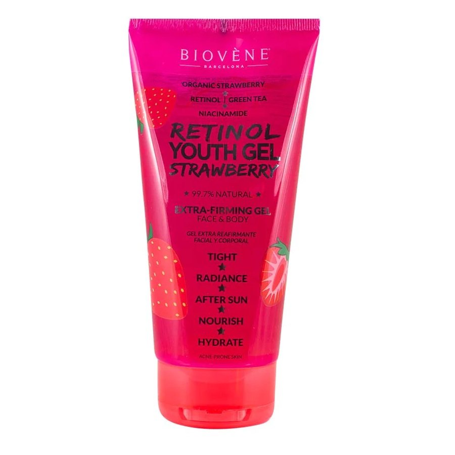 

Biovene, Retinol Youth, укрепляющий гель для лица и тела, 200 мл