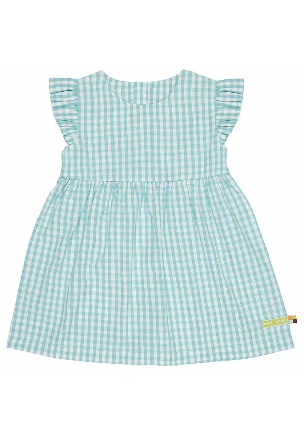 Платье Vichy Karo Kleider für Mädchen Day Dress Loud + Proud, светло-голубой