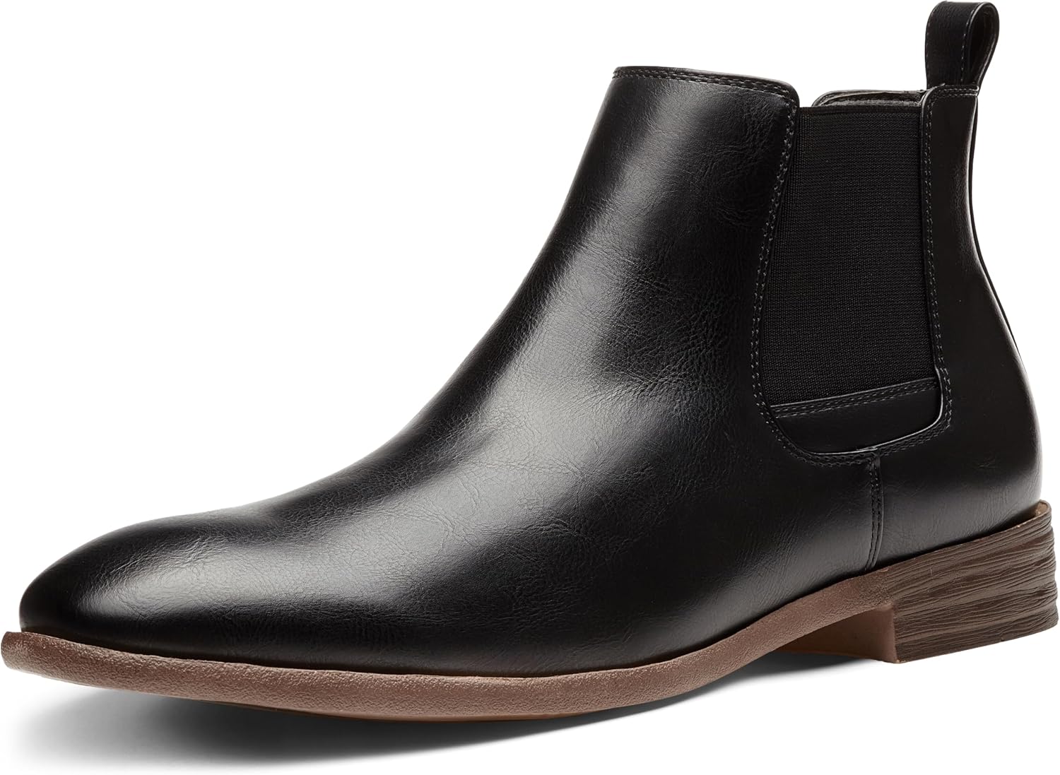 

Мужские ботинки Jousen Chelsea Легкие повседневные ботинки Чакка на щиколотку Классические эластичные ботинки для мужчин, черный