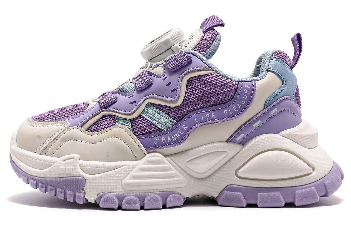 

Кроссовки C°BANNER Kids Lifestyle Shoes Kids Low-top Purple, фиолетовый