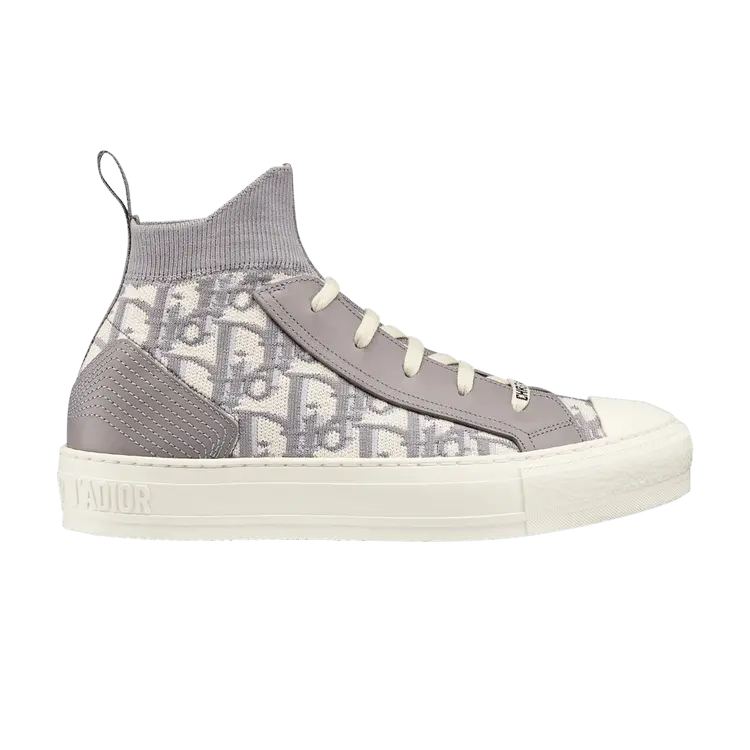 Кроссовки Dior Wmns Walk NDiorDior Oblique - Deep Grey, серый