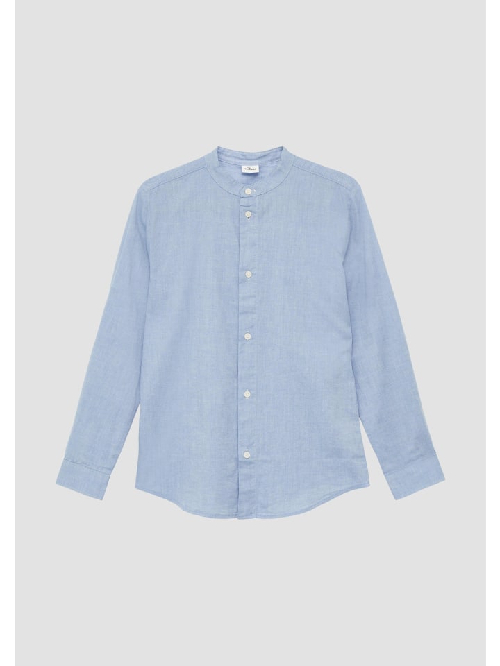 

s.Oliver Рубашка 5075_светло-голубого цвета