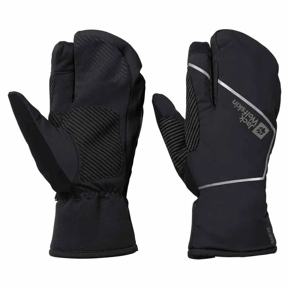 

Перчатки Jack Wolfskin Morobbia Lobster, черный