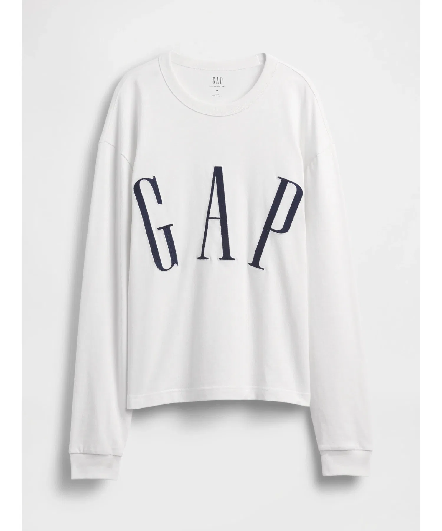 Унисекс футболка GAP оверсайз с логотипом — фото 2